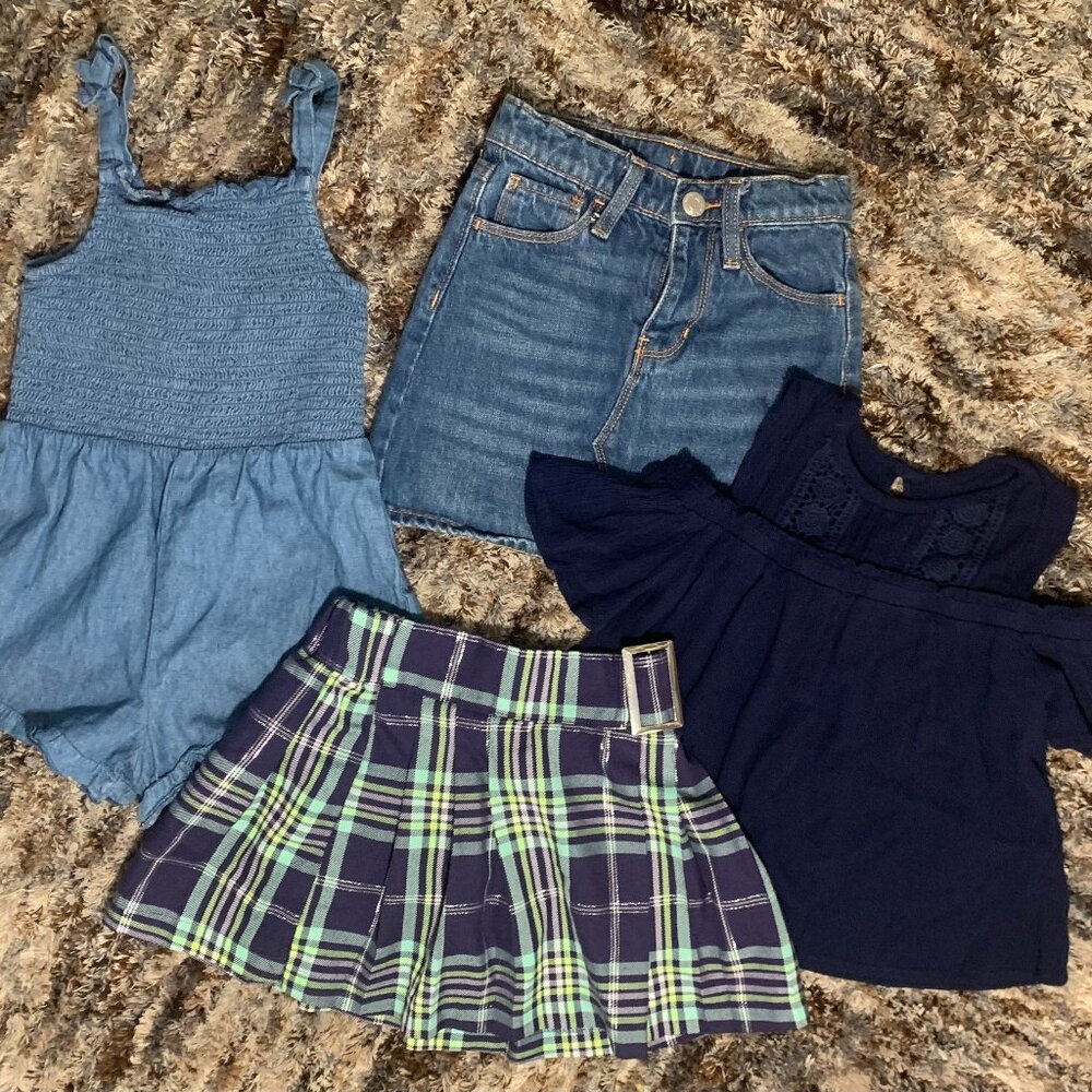 Girls Skirt, top Mix lot Sz 5T